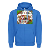 True Royal just a girl who loves reindeer Zipper Hoodie - CowGirlArtShop