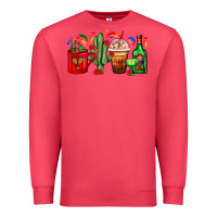Cardinal Mexico Coffee Cups With Cactus And Tequila Bottle Premium Sweatshirt - FaDigitalArtStudio