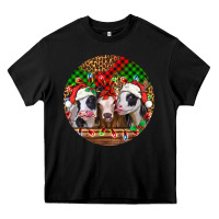 Black Christmas heifers Christmas Heavy Core Tee - Jasminsmagicworld