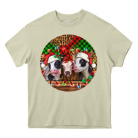 Mossy Christmas heifers Christmas Heavy Core Tee - Jasminsmagicworld