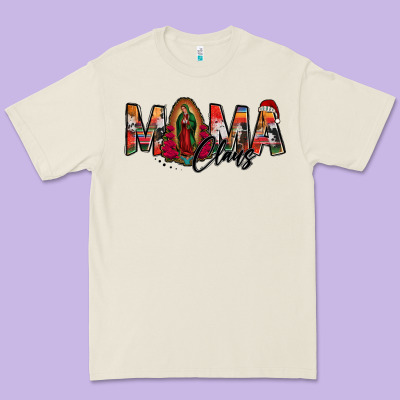 Mama Claus Lady Of Guadalupe Premium Tee Designed By Jasminsmagicworld