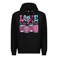 Black love is being called mama Premium Hoodie - OliviaCreatesArt