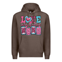 Coffee love is being called mama Premium Hoodie - OliviaCreatesArt