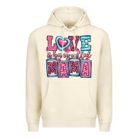 Sandshell love is being called mama Premium Hoodie - OliviaCreatesArt