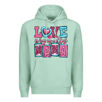 Seafoam love is being called mama Premium Hoodie - OliviaCreatesArt