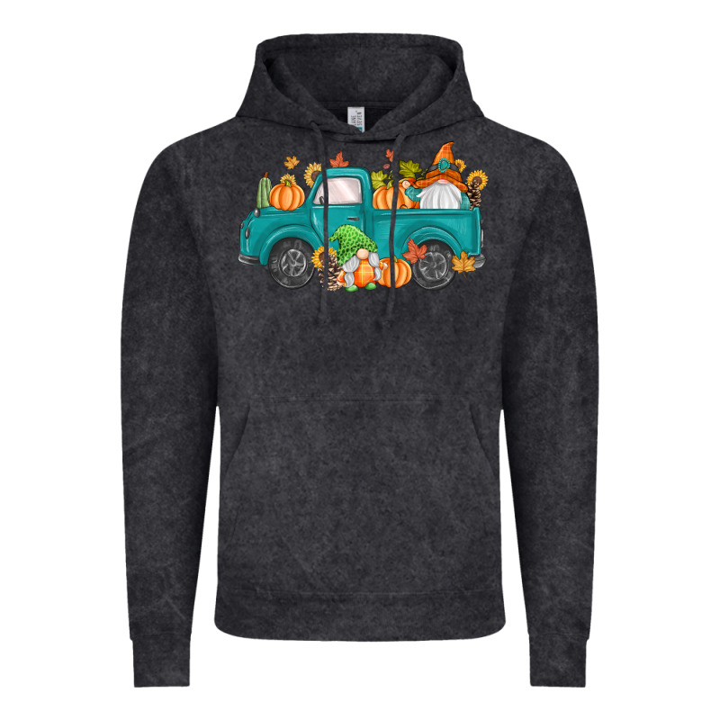Fall Gnomes Truck Vintage Hoodie by MaliasSmallBusiness | Teevron