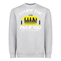Heather Grey Study the past if you would define the future shi Heavyweight Sweatshirt - Bettercallsaul