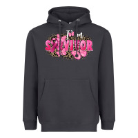 I' M Survivor Breast Cancer Heavyweight Hoodie | Teevron