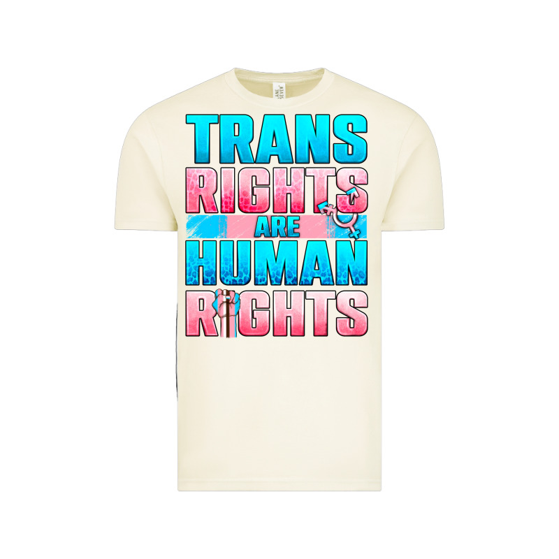 Trans Rights Are Human Rights Vintage Tee by BundleAndBundleShop | Teevron