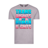 Vintage Zinc Trans Rights Are Human Rights Vintage Tee - BundleAndBundleShop