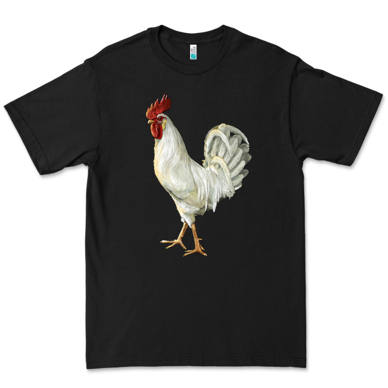 Leghorn Rooster Premium Tee by LillyAllenDesigns | Teevron
