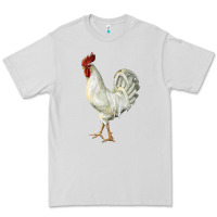 Dove Grey Leghorn Rooster Premium Tee - LillyAllenDesigns