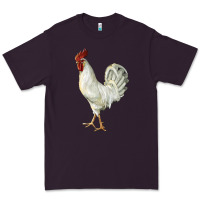 Plum Leghorn Rooster Premium Tee - LillyAllenDesigns