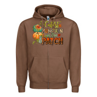 Chestnut cutest pumpkin in the patch Zipper Hoodie - CowGirlArtShop