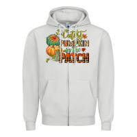 Cutest Pumpkin In The Patch Zipper Hoodie | Teevron