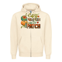 Sandshell cutest pumpkin in the patch Zipper Hoodie - CowGirlArtShop
