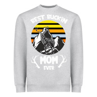 Heather Grey Best Buckin Mom Ever Heavyweight Sweatshirt - Bettercallsaul