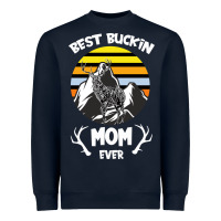 Navy Best Buckin Mom Ever Heavyweight Sweatshirt - Bettercallsaul