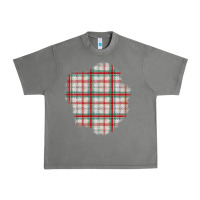 Tornado Christmas Tartan Patch Urban Heavy Tee - BundleAndBundleShop