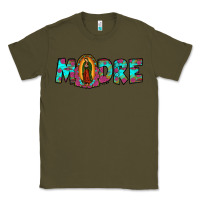 Army Green our lady of guadalupe madre Classic Tee - JahusDesignShop