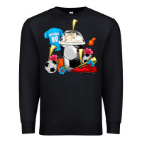 Black Soccer Frappe Coffee Premium Sweatshirt - FaDigitalArtStudio