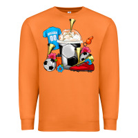 Carrot Soccer Frappe Coffee Premium Sweatshirt - FaDigitalArtStudio