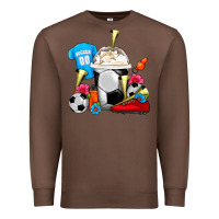 Chestnut Soccer Frappe Coffee Premium Sweatshirt - FaDigitalArtStudio