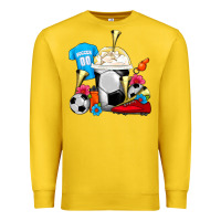 Lemon Soccer Frappe Coffee Premium Sweatshirt - FaDigitalArtStudio