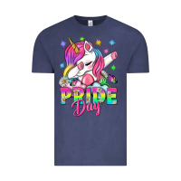 Vintage Denim Pride Day LGBTQ Vintage Tee - BundleAndBundleShop