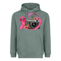 Sage floral cancer ribbon vintage camera Heavyweight Hoodie - FaDigitalArtStudio