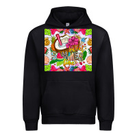 Black summer time Urban Hoodie - CowhideDigitalArt