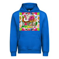 Cobalt summer time Urban Hoodie - CowhideDigitalArt