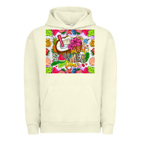 Pigment Pistachio summer time Urban Hoodie - CowhideDigitalArt
