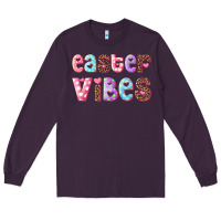 Plum Easter vibes Long Sleeve Tee - RanaPortraitStore