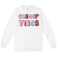 White Easter vibes Long Sleeve Tee - RanaPortraitStore