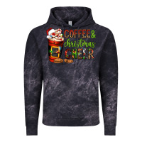 Cloud Black Coffee and Christmas cheer Vintage Hoodie - NancyCooperArtShop