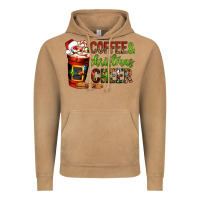 Vintage Camel Coffee and Christmas cheer Vintage Hoodie - NancyCooperArtShop
