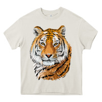 Tiger Head Heavy Core Tee | Teevron
