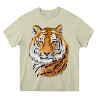 Mossy Tiger Head Heavy Core Tee - LillyAllenDesigns