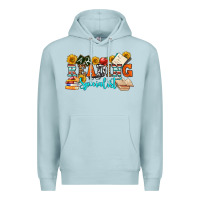 Blue Mist reading specialist olivia Premium Hoodie - OliviaCreatesArt