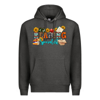 Charcoal Heather reading specialist olivia Premium Hoodie - OliviaCreatesArt