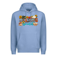 Colony Blue reading specialist olivia Premium Hoodie - OliviaCreatesArt