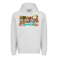 Dove Grey reading specialist olivia Premium Hoodie - OliviaCreatesArt
