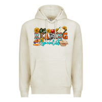 Oatmeal Heather reading specialist olivia Premium Hoodie - OliviaCreatesArt