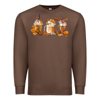 Chestnut Fall Coffees Premium Sweatshirt - FaDigitalArtStudio