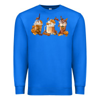 True Royal Fall Coffees Premium Sweatshirt - FaDigitalArtStudio