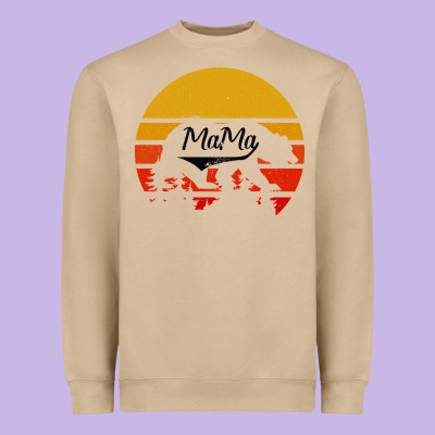 Mama Bear Heavyweight Sweatshirt Designed By Bettercallsaul