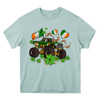 Arona monster truck with shamrocks Heavy Core Tee - AdoDesignShop