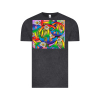 Vintage Black Pride LGBTQ+ Peace Tumbler Vintage Tee - BundleAndBundleShop