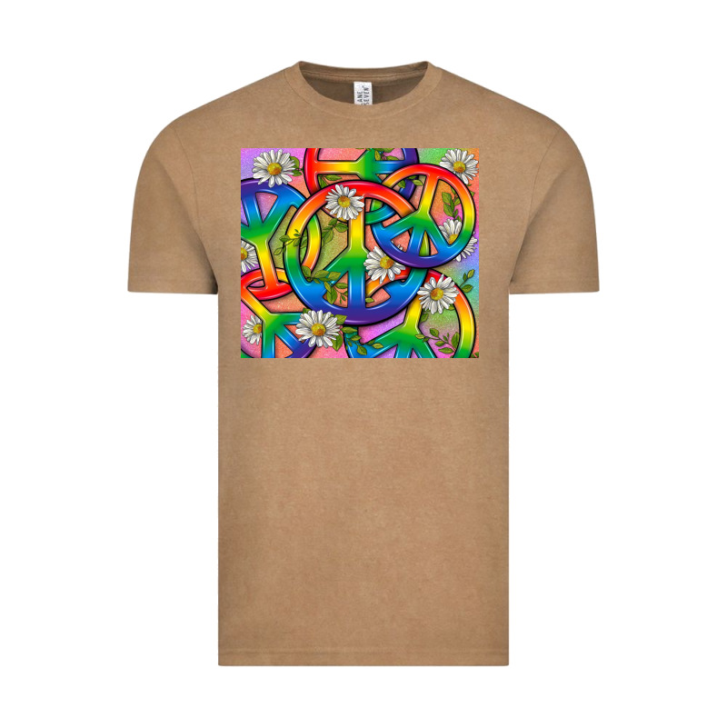 Pride Lgbtq+ Peace Tumbler Vintage Tee by BundleAndBundleShop | Teevron